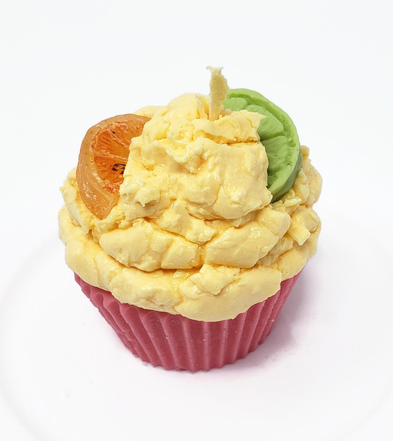 Fruit Medley Cupcake Candle
